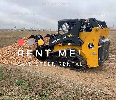 skid steer tree shear rental texas|skid steer rentals near me.